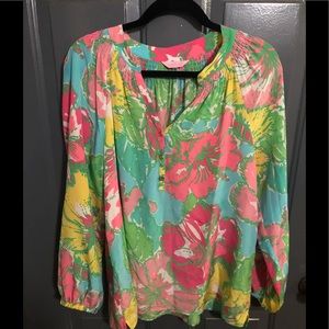 Lily Pulitzer silk blouse💗